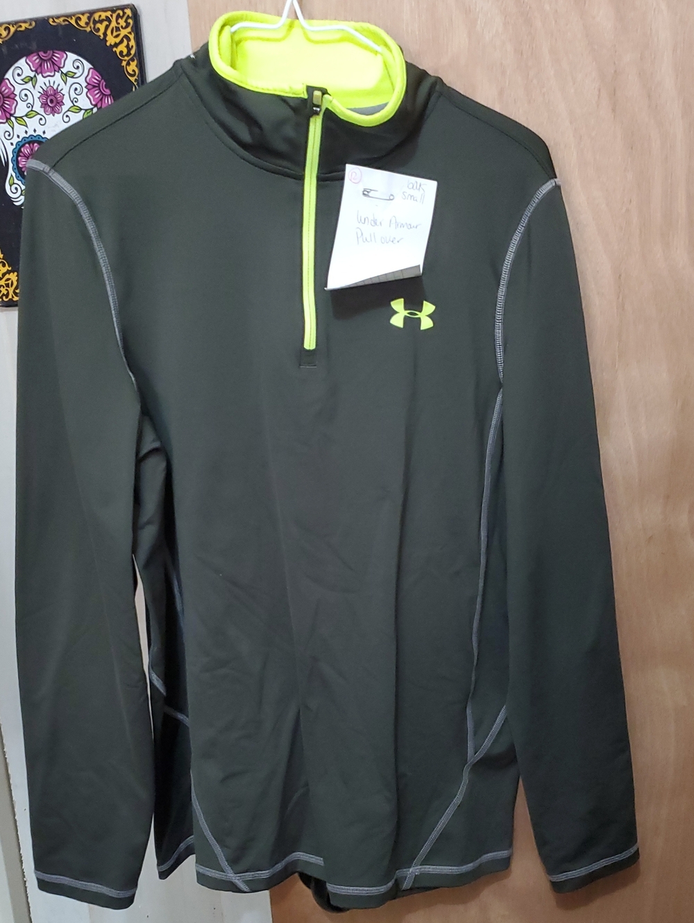 Mens Under Armour Pull Over